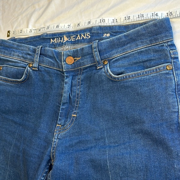 MiH Made in Heaven Size 28 The London Jean, midrise subtle boot cut EUC - Picture 6 of 10